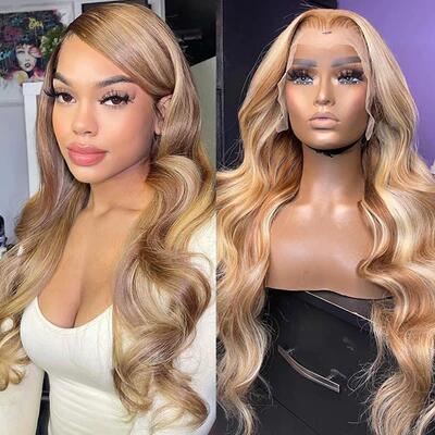 Stema Highlight #30/613 13X4 Lace Front Body Wave Wig